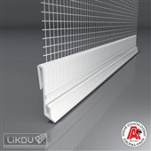 LIKOV LE-V lišta napojovací okapnicová délka 2,5m, šířka 10mm LIKOV LE-V lišta napojovací okapnicová délka 2,5m, šířka 10mm